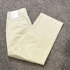 a new day Tan Khaki Straight High Rise Stretch NWT 8